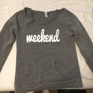 Weekend sweatshirt